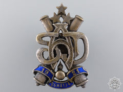 A Pre Second War Latvian Artillery Badge