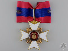 A Princely Reuss Honor Cross; First Class In Gold