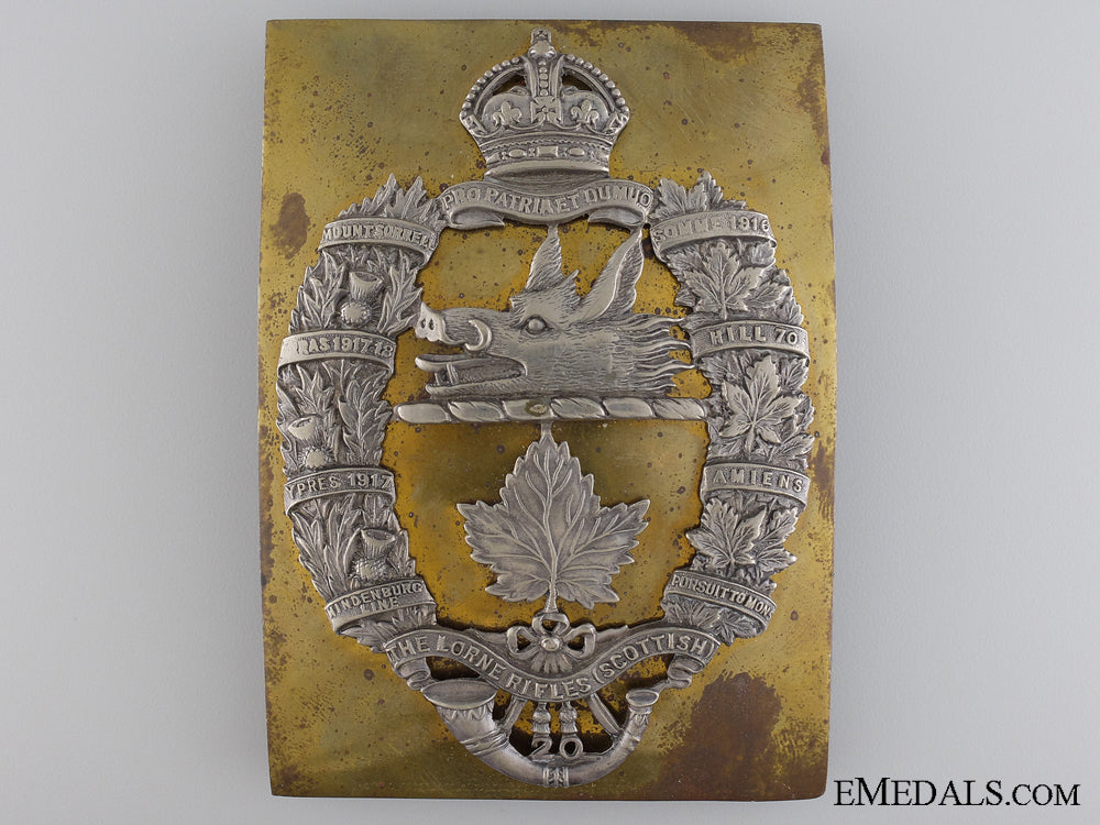 a_rare20_th_lorne_scotts_cross_belt_plate_a_rare_20th_lorn_546215f45e6f0