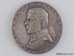A Rare Oswald Boelcke Silver Medal 1916