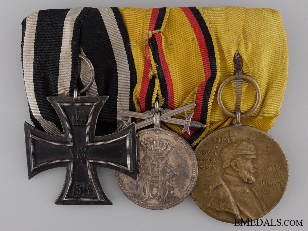 a_reuss_first_war_medal_bar_with_three_awards_a_reuss_first_wa_53c5456e3f41e