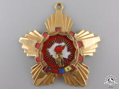 A Romanian Order Of Victory Of Socialism (1966-1989)