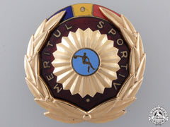 A Romanian Order Of Sport Merit; First Class In Gold