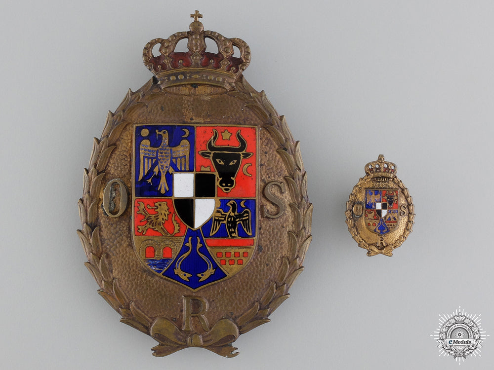 a_romanian_sports_badge_with_miniature_a_romanian_sport_54a1ac0686b7f