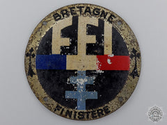 A Scarce Second War Ffi Free French Resistance Brittany Badge