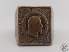 France, Second Empire. An Emperor Napoleon III Ring