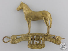 A Second War 19Th Alberta Dragoons (Edmonton, Ab) Cap Badge