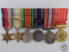 A Second War Canadian Miniature Group Of Six
