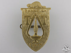 A Second War Canadian Technical Training Corps Cap Badge