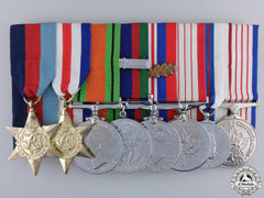 Canada, Commonwealth. A Second War Canadian Eight Piece Medal Bar