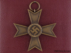 A Second War War Merit Cross; 2Nd Class With Cased