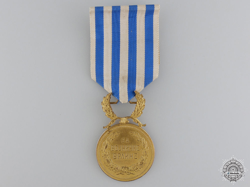 a_serbian_medal_for_military_virtue_a_serbian_medal__549439907acf9