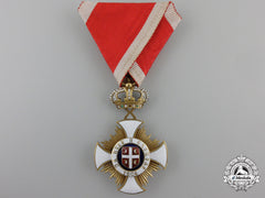 A Serbian Order Of Karageorge; Fourth Class