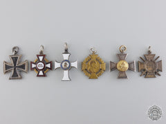 A Series Of Six Austrian & German Miniature Medals
