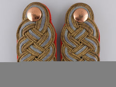 A Set Of First War Prussian General's Shoulder Board Pair