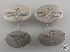 A Set Of Spanish Civil War Air Force Cufflinks