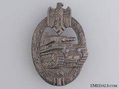 A Silver Grade Tank Badge By A.s.