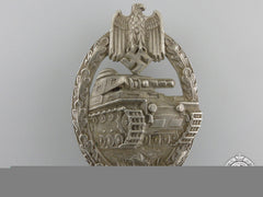 A Silver Grade Tank Badge By Juncker