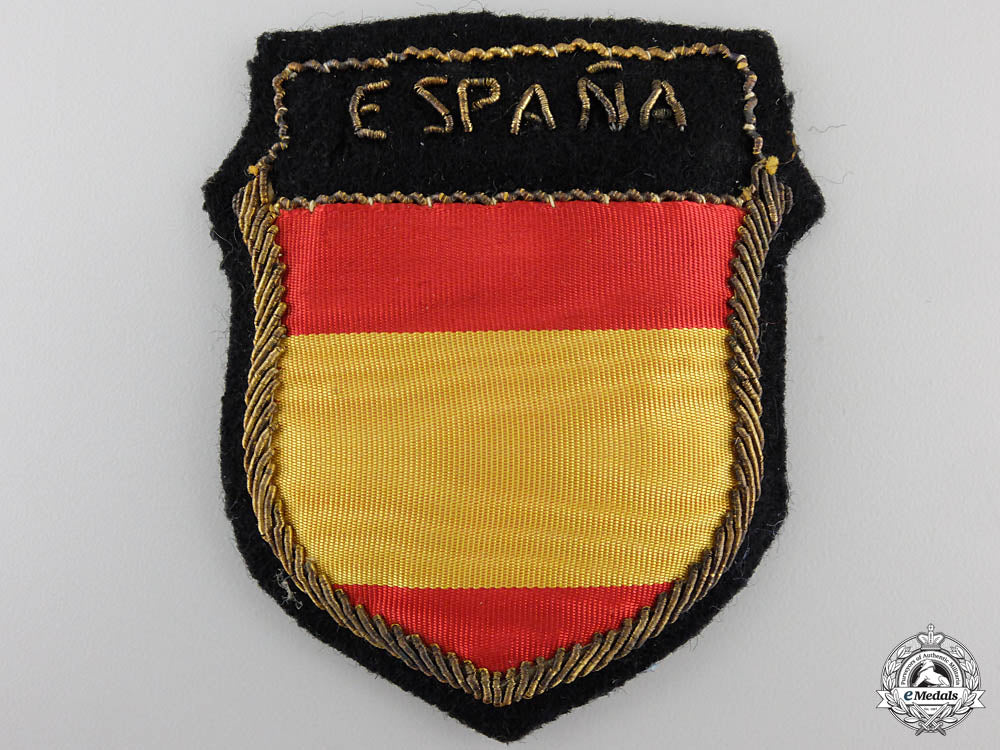 a_sleeve_shield_of_the_spanish_blue_division,_officer’s_version_a_sleeve_shield__55bd089e69f58