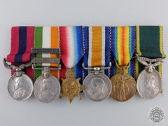 A South African & First War Distinguished Conduct Medal Miniature Group