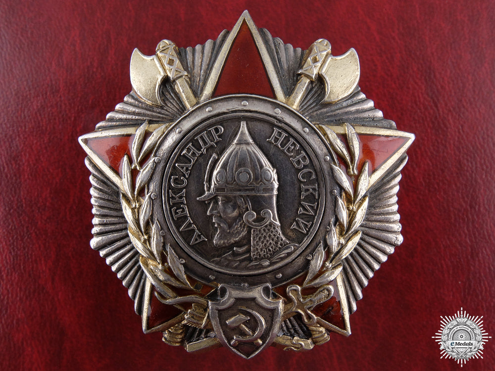 a_soviet_order_of_alexander_nevsky_for_bravery_in_finland1945_consignment17_a_soviet_order_o_54f4801db03bf
