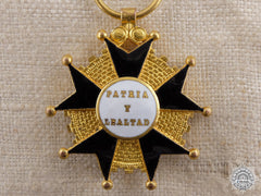 Spain. A Cross Of Merit To The Homeland