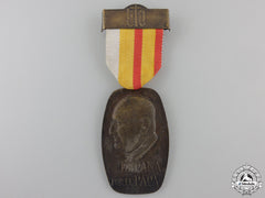 Spain, Fascist State. A United Pilgrimage To Pope John XXIII In Rome Medal, C.1961