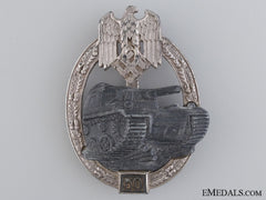 A Tank Badge Grade Iii (50); Silver Grade By Josef Feix & Sohn