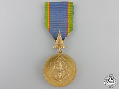 a_thai_order_of_the_crown;_gold_grade_medal_a_thai_order_of__55bf87965b9e8