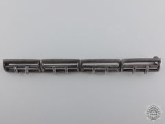 A Victorian Silver Four Piece Miniature Suspension