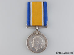 A Wwi British War Medal To The 2Nd Canadian Infantry; Kia