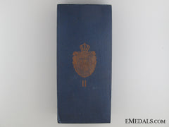 A Wwi Period Order Of St.sava Case