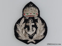 Hungary. An Officer’s River Forces Cap Badge, C.1941