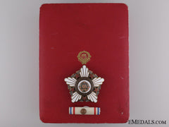 A Yugoslavian Order Of The Republic With Bronze Wreath