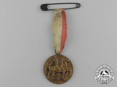 An Italian Gathering Of Fighters At The Dedication Of The National Monument To General Diaz Medal 1936