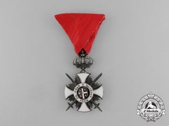 A Serbian Order Of The Star Of Karageorge; 4Th Class Officer With Swords