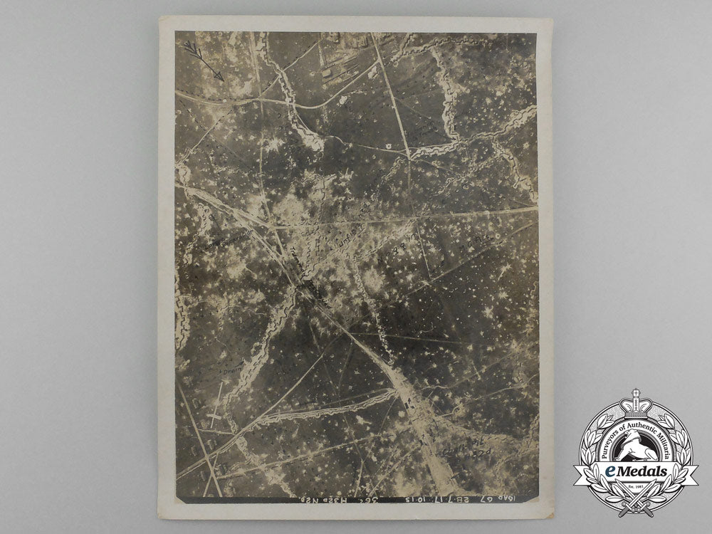a_first_war_reconnaissance_photograph_of_trenches_aa_1243