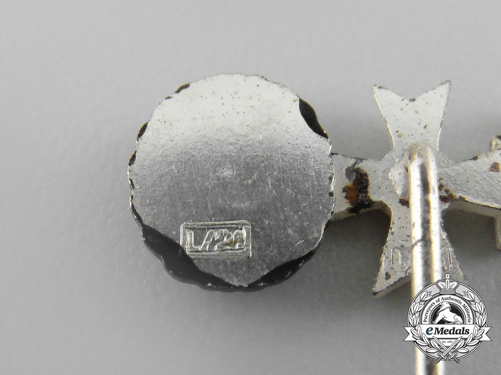 a_mint_second_war_german_miniature_iron_cross_group_stick_pin_aa_1502