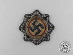 A Uniform Removed Luftwaffe German Cross In Gold