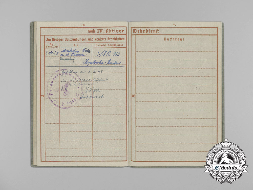 a_wehrpaß_to_obergefreiter_konrad_schäfer;_leningrad_kia_aa_5387