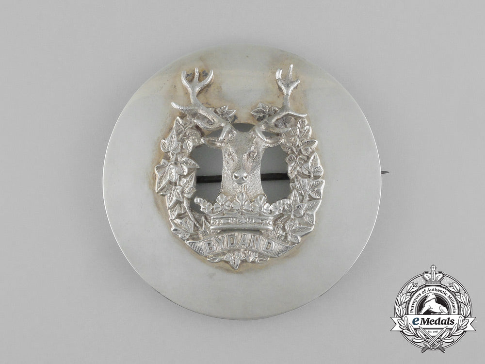 a_large_british_army“_bydand”_gordon_highlanders_infantry_regiment_officer’s_brooch_aa_7008