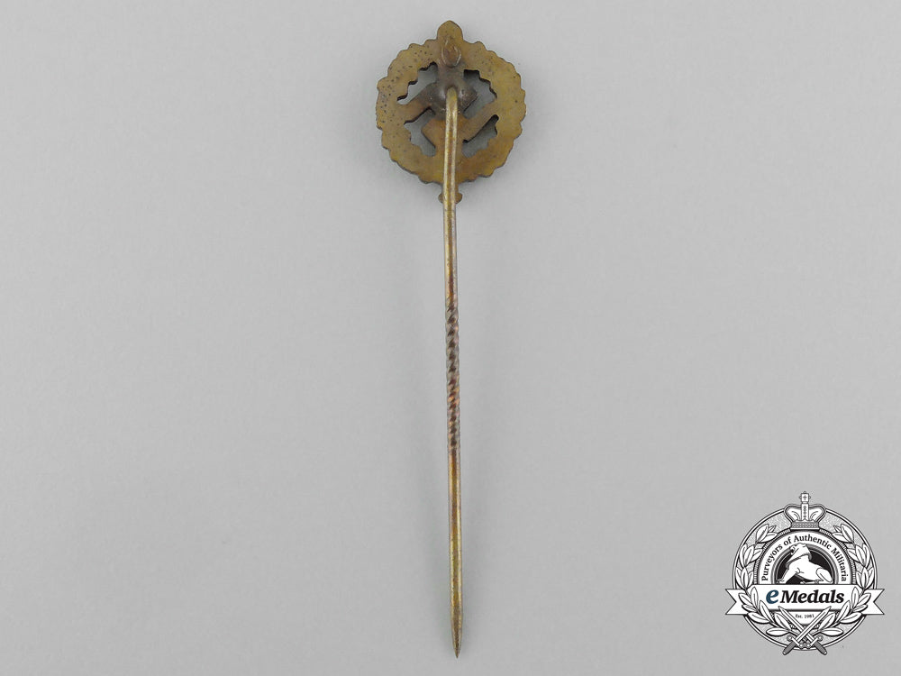 a_miniature_bronze_grade_sa_sports_badge_stick_pin_aa_7165