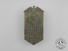 A 1933 Hj First Rally Of The Oberbann Bielefeld Badge
