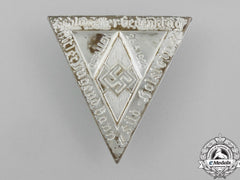 A 1923 Hj Bann South Holstein Schlageter Remembrance Day Badge