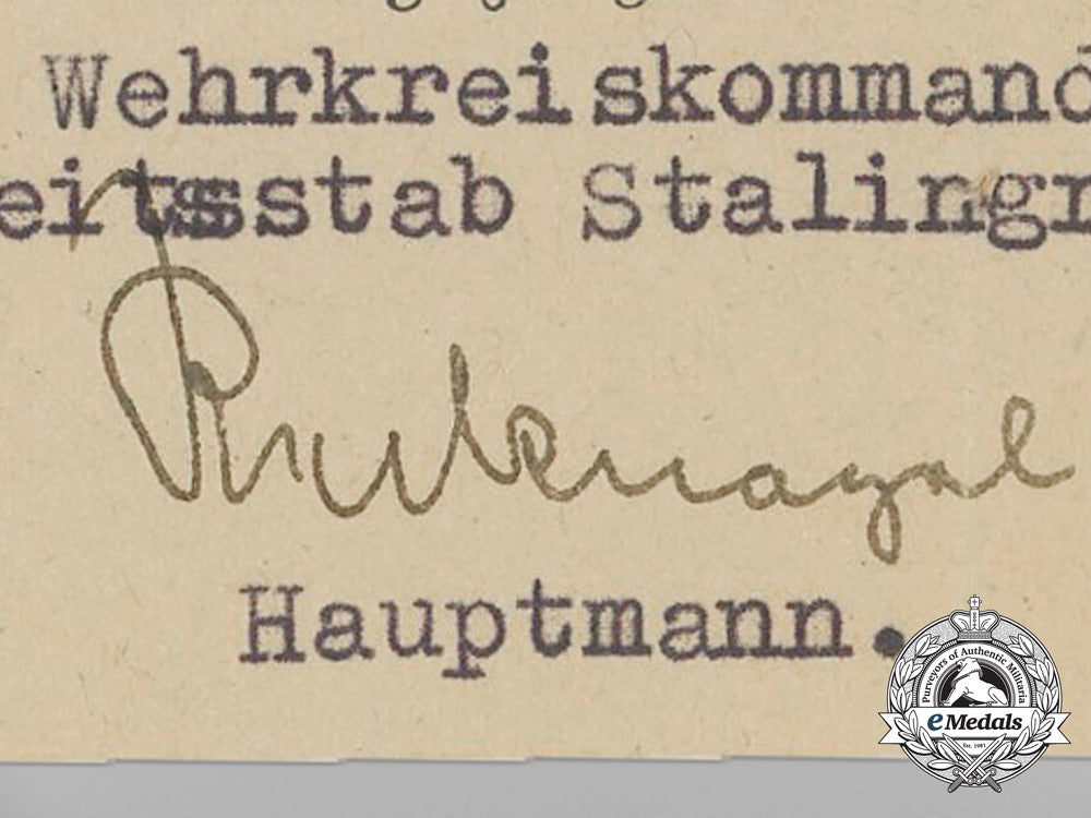 a_krim_shield_award_document&_letter_to_next_of_kin;_nco_herrmann_schüller_aa_9059