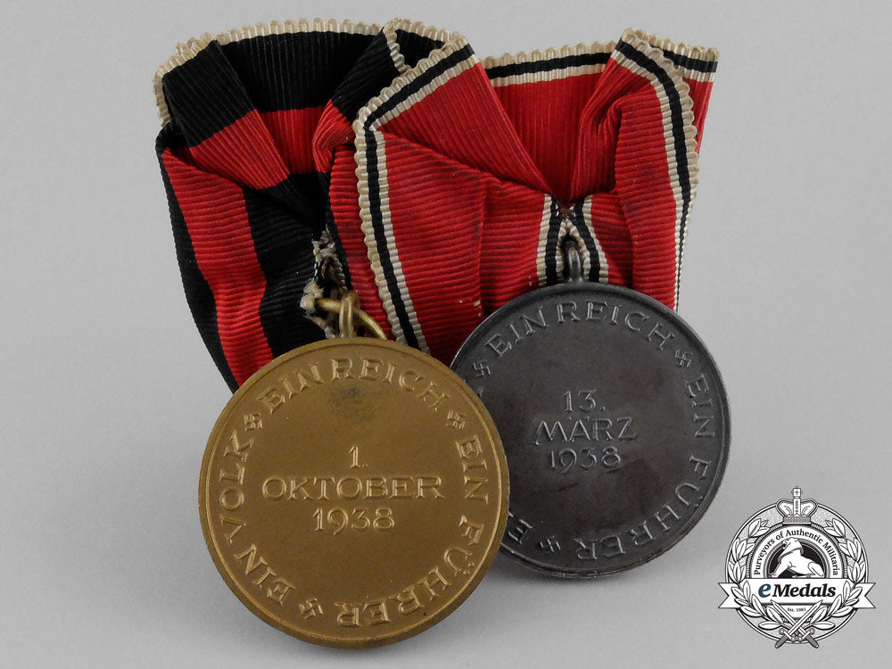 a_parade_mounted_commemorative_austrian_anschluss&_sudetenland_medal_bar_aa_9713