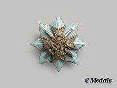 Bulgaria, Kingdom. A Military Order Of Bravery With The Date 1912, Miniature