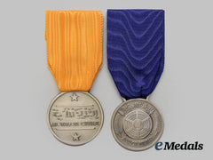 Somalia, Federal Republic. Two Medals For Valour