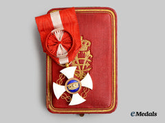 Italy, Kingdom. An Order Of The Crown In Gold, Iv Class Officer, C.1918