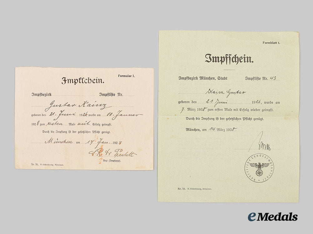 germany,_third_reich._a_mixed_lot_of_paperwork_to_heinrich_and_gustav_kainz,_deschler&_sohn_managers_ai1_3468_1_1_1